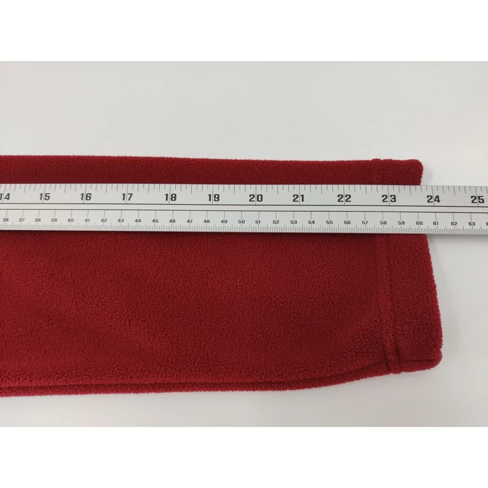 Bass Pro Shops Mens Full Zip Fleece Jacket Burgundy Red‎ Small
